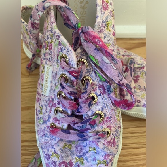 LOVESHACKFANCY x SUPERGA sneakers, sz 37 1/2 - Picture 4 of 5